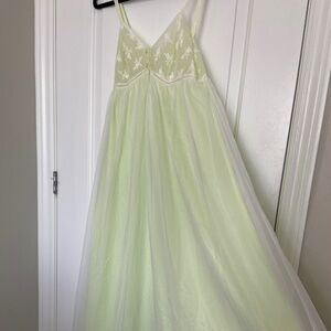 Beautiful vintage night gown set large maxi sleepwear intimate